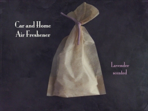 Cute air freshener bags.